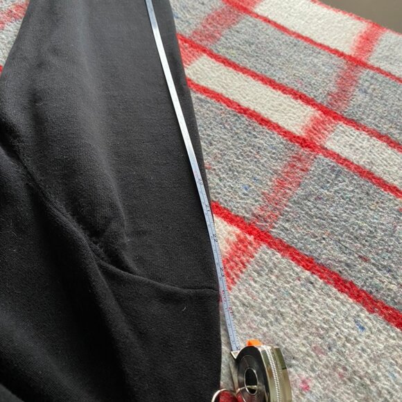 Men's Beautiful Black Zip-Up Cardigan - Picture 14 of 15